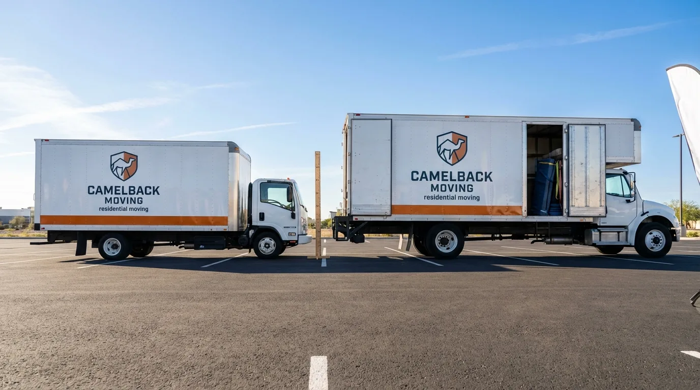 Moving truck size capacity guide in Hollidaysburg